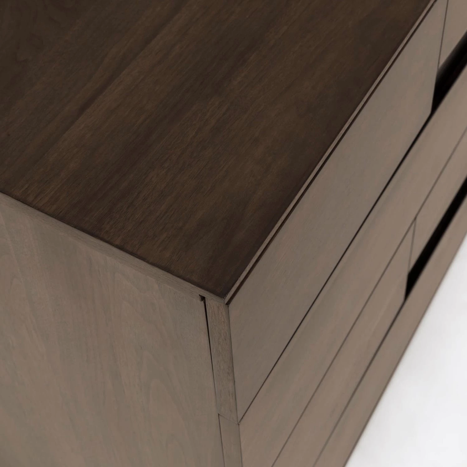 Red Living Commode Kluuvi I - Placage en bois véritable - Noyer / Noir 9 Red Living Commode Kluuvi I - Placage en bois véritable - Noyer / Noir – Image 9