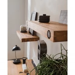 Ars manufacti Tablette murale Manchester II - Acacia massif - Largeur : 60 cm 12 Ars manufacti Tablette murale Manchester II - Acacia massif - Largeur : 60 cm -Meubles de salle à manger Soldes Magasin 1000210957 210121 12574800016 DETAILS P000000001000210957