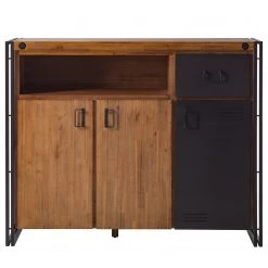 Ars manufacti Buffet Manchester VII - Acacia massif / Métal - Acacia / Anthracite -Meubles de salle à manger Soldes Magasin 1000210965 201008 16424800036 DETAILS P000000001000210965