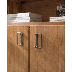 Ars manufacti Buffet Manchester VII - Acacia massif / Métal - Acacia / Anthracite -Meubles de salle à manger Soldes Magasin 1000210965 210121 12574800030 DETAILS P000000001000210965