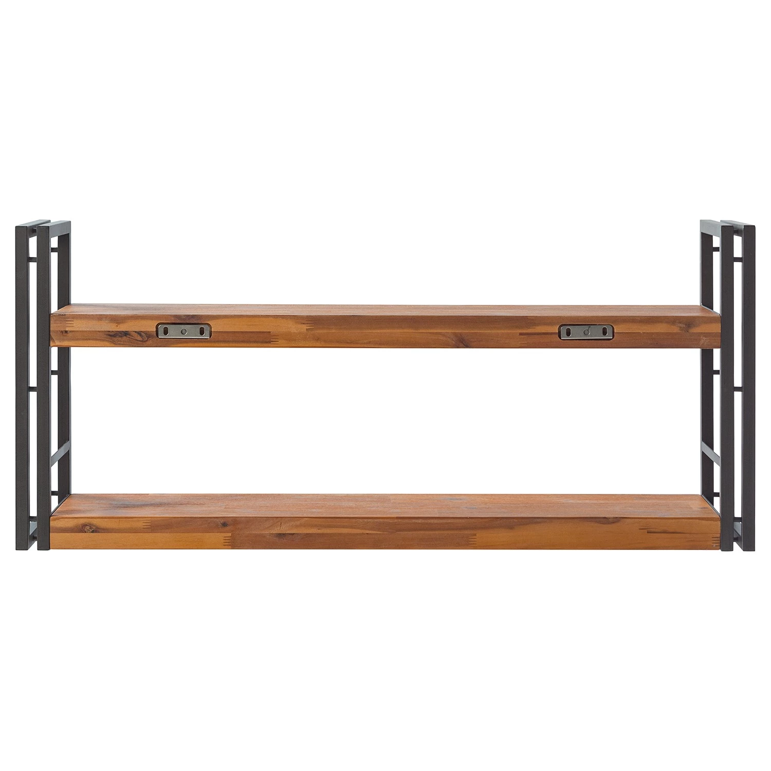 Ars manufacti Étagère murale Manchester II - Acacia massif / Métal - Acacia / Anthracite 6 Ars manufacti Étagère murale Manchester II - Acacia massif / Métal - Acacia / Anthracite – Image 6