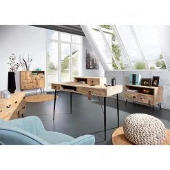 Red Living Commode Latta - Manguier massif / Métal - Manguier / Noir -Meubles de salle à manger Soldes Magasin 1000211450 220316 021 MOOD DETAILS P000000001000211450 mood