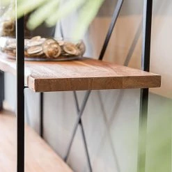 Red Living Étagère Toome I - Acacia massif / Métal - Acacia / Noir 9 Red Living Étagère Toome I - Acacia massif / Métal - Acacia / Noir -Meubles de salle à manger Soldes Magasin 1000211451 200504 13494400190 DETAILS P000000001000211451