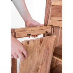 Naturoo Buffet haut Nyack - Manguier massif / Vannerie - Manguier / Doré -Meubles de salle à manger Soldes Magasin 1000211487 210217 11364000011 DETAILS P000000001000211487