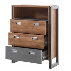 Ars manufacti Commode Marton I - Imitation chêne Stirling / Anthracite -Meubles de salle à manger Soldes Magasin 1000211524 200424 13262500060 DETAILS P000000001000211524