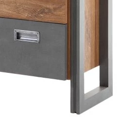 Ars manufacti Commode Marton I - Imitation chêne Stirling / Anthracite -Meubles de salle à manger Soldes Magasin 1000211524 200424 13262600062 DETAILS P000000001000211524