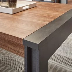 Ars manufacti Table Marton - Imitation chêne Stirling / Anthracite 8 Ars manufacti Table Marton - Imitation chêne Stirling / Anthracite -Meubles de salle à manger Soldes Magasin 1000211527 200424 13263600084 DETAILS P000000001000211527