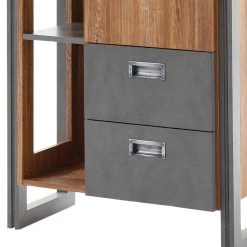 Ars manufacti Étagère Marton V - Imitation chêne Stirling / Anthracite -Meubles de salle à manger Soldes Magasin 1000211535 200424 13270700152 DETAILS P000000001000211535