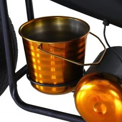 Ars manufacti Bar Chopper - Manguier massif / Métal - Manguier / Noir -Meubles de salle à manger Soldes Magasin 1000213175 200511 14172300014 DETAILS P000000001000213175