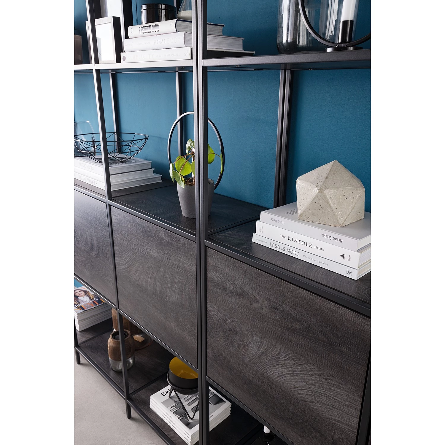 Fredriks Étagère Meon III - Chêne gris - Largeur : 150 cm 11 Fredriks Étagère Meon III - Chêne gris - Largeur : 150 cm – Image 11