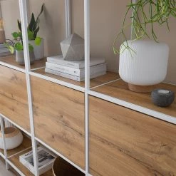 Fredriks Étagère Meon III - Imitation chêne - Largeur : 101 cm 39 Fredriks Étagère Meon III - Imitation chêne - Largeur : 101 cm -Meubles de salle à manger Soldes Magasin 1000213233 201124 10311400019 DETAILS P000000001000213233