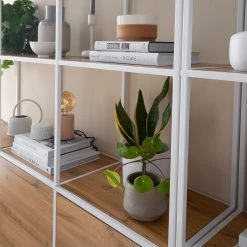 Fredriks Étagère Meon III - Imitation chêne - Largeur : 101 cm 45 Fredriks Étagère Meon III - Imitation chêne - Largeur : 101 cm -Meubles de salle à manger Soldes Magasin 1000213233 201124 10312700025 DETAILS P000000001000213233