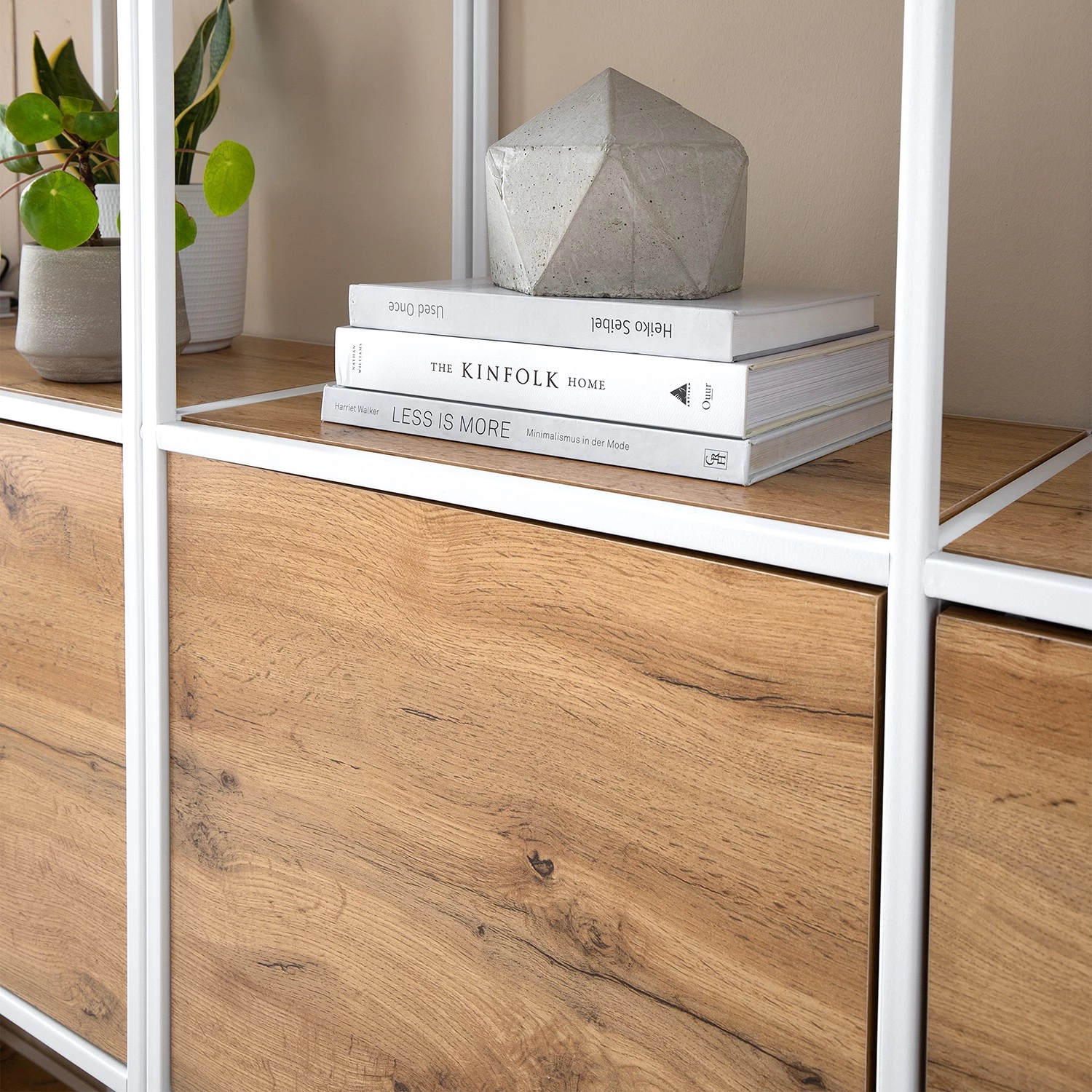 Fredriks Étagère Meon III - Imitation chêne - Largeur : 101 cm 22 Fredriks Étagère Meon III - Imitation chêne - Largeur : 101 cm – Image 22