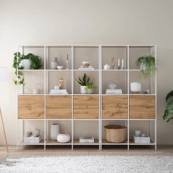 Fredriks Étagère Meon III - Imitation chêne - Largeur : 101 cm 29 Fredriks Étagère Meon III - Imitation chêne - Largeur : 101 cm -Meubles de salle à manger Soldes Magasin 1000213233 210517 12591100002 MOOD DETAILS P000000001000213233 mood