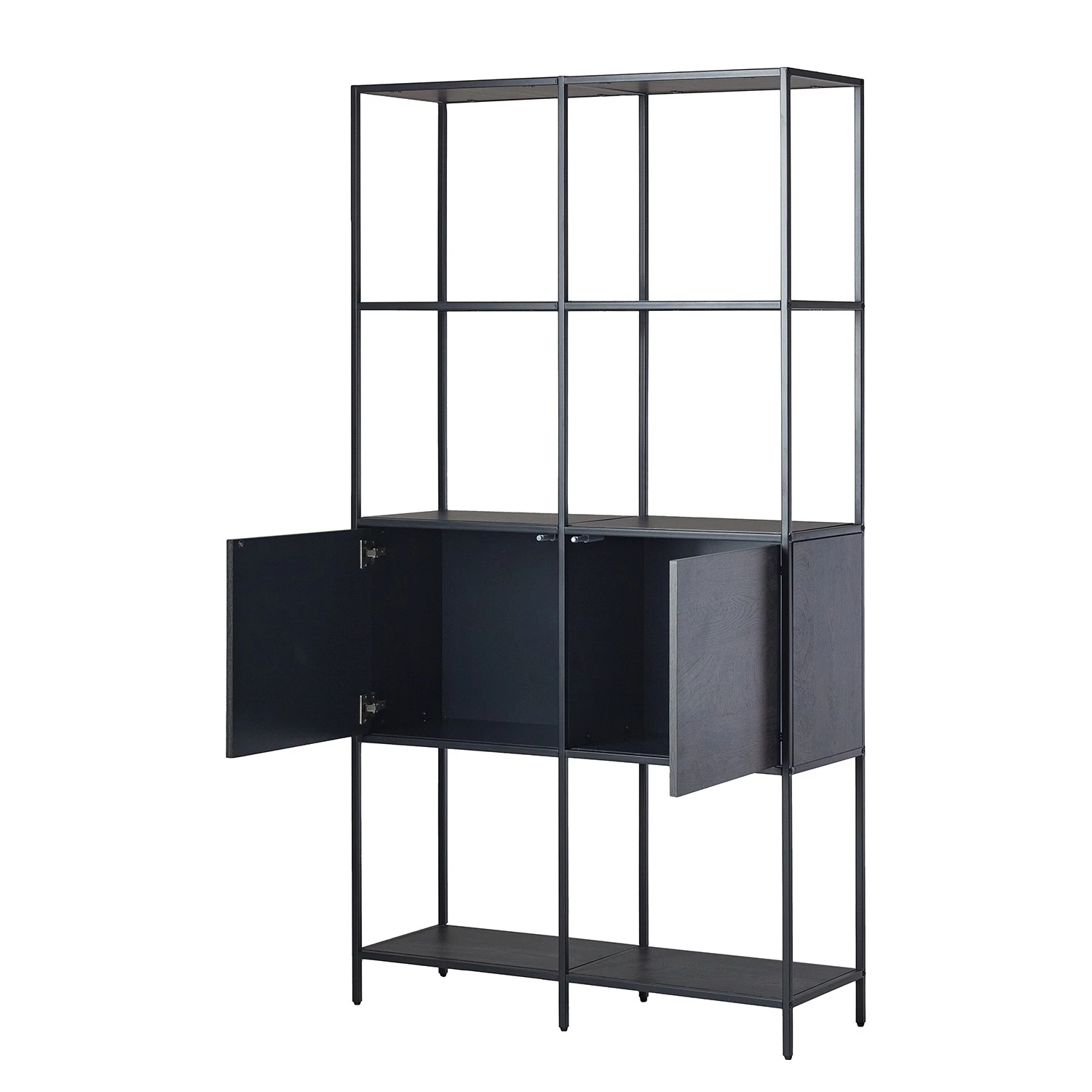 Fredriks Étagère Meon III - Chêne gris - Largeur : 101 cm 3 Fredriks Étagère Meon III - Chêne gris - Largeur : 101 cm – Image 3