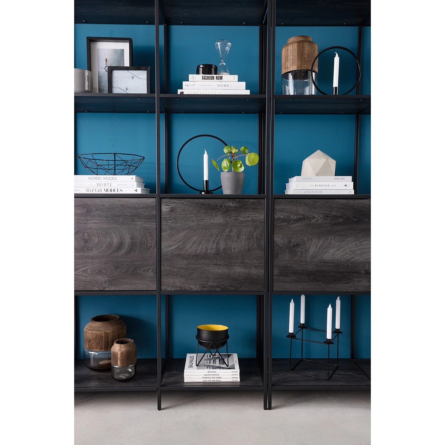 Fredriks Étagère Meon III - Chêne gris - Largeur : 101 cm 14 Fredriks Étagère Meon III - Chêne gris - Largeur : 101 cm – Image 14