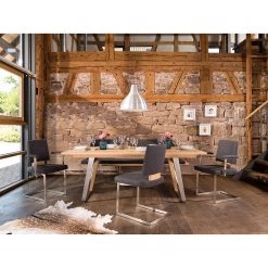 GWINNER Chaise cantilever Nina II - Cuir Toledo : Noir 7 GWINNER Chaise cantilever Nina II - Cuir Toledo : Noir -Meubles de salle à manger Soldes Magasin 1000213664 220701 021 MOOD DETAILS P000000001000213664 mood