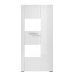 Loftscape Buffet haut Cely I - Blanc brillant / Blanc mat -Meubles de salle à manger Soldes Magasin 1000213883 200525 13133700061 DETAILS P000000001000213883