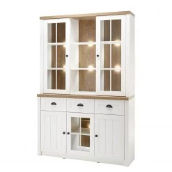 Norrwood Vaisselier Proville I - Imitation chêne blanc / Imitation chêne