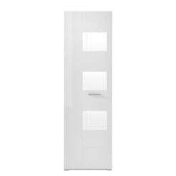 Loftscape Vitrine Cely - Blanc brillant / Blanc mat - Hauteur : 192 cm 8 Loftscape Vitrine Cely - Blanc brillant / Blanc mat - Hauteur : 192 cm -Meubles de salle à manger Soldes Magasin 1000213913 200525 13164000233 DETAILS P000000001000213913