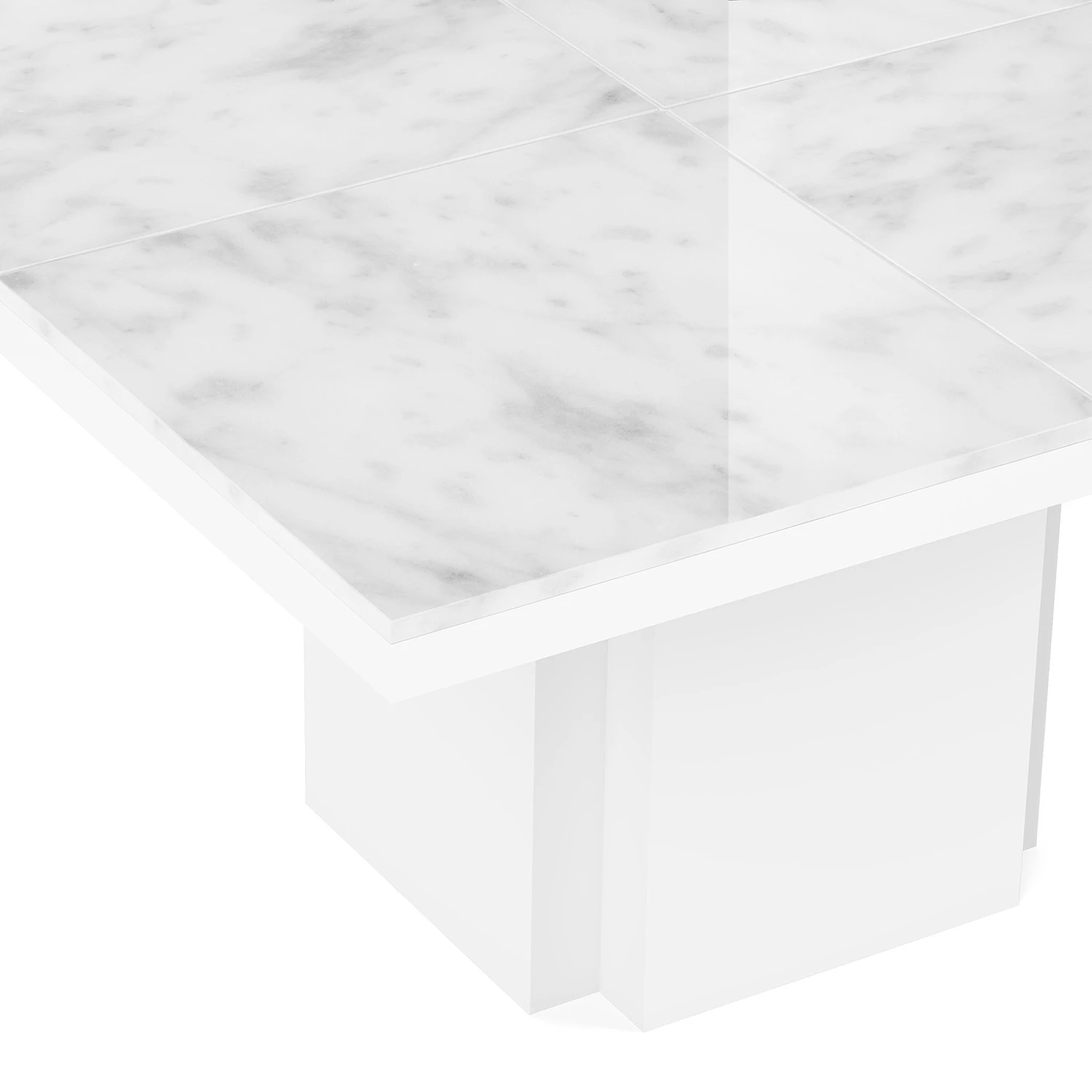 Temahome Table Dusk II - Marbre - Marbre / Blanc 4 Temahome Table Dusk II - Marbre - Marbre / Blanc – Image 4