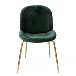 Kayoom Chaises capitonnées Charlize (lot de 2) - Velours / Métal - Laiton - Vert 9 Kayoom Chaises capitonnées Charlize (lot de 2) - Velours / Métal - Laiton - Vert -Meubles de salle à manger Soldes Magasin 1000214137 200529 06023600003 DETAILS P000000001000214137