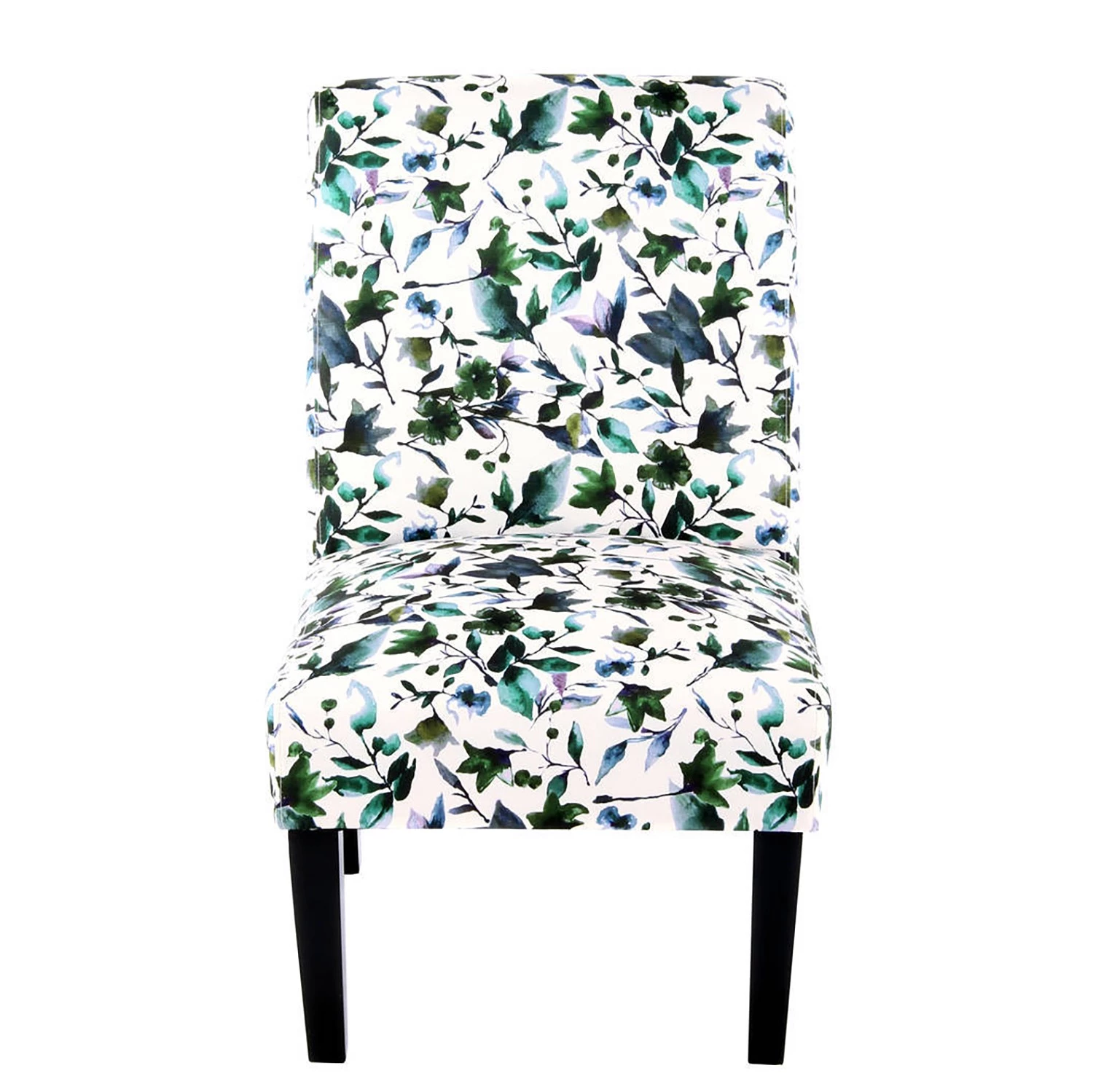 Kayoom Chaises capitonnées Indira II - Tissu / Hêtre massif - Noir / Vert et blanc 3 Kayoom Chaises capitonnées Indira II - Tissu / Hêtre massif - Noir / Vert et blanc – Image 3