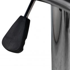 Kayoom Chaises de bar Midnight II (lot de 2) - Imitation cuir / Métal - Chrome - Blanc -Meubles de salle à manger Soldes Magasin 1000214197 200529 06043900152 DETAILS P000000001000214197