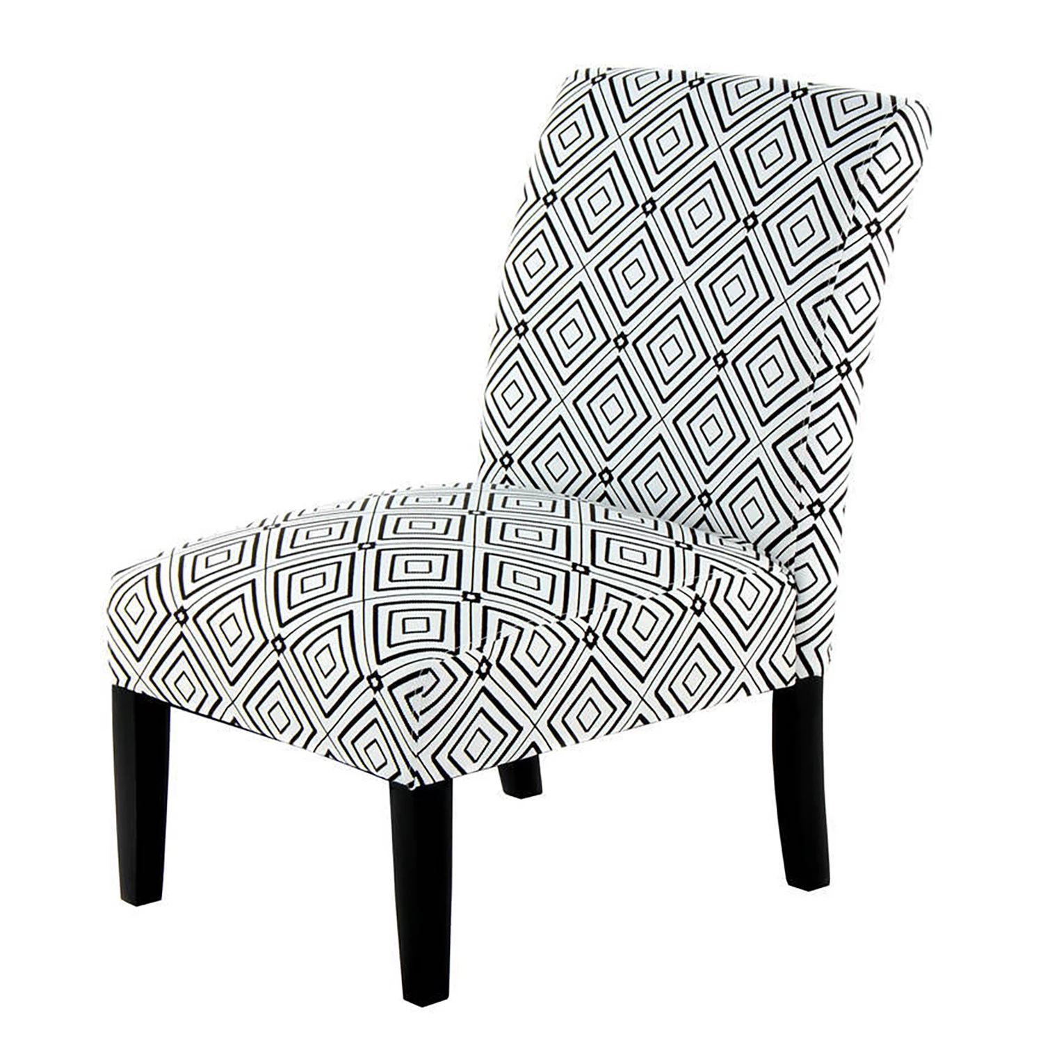 Kayoom Chaises capitonnées Indira III - Tissu / Hêtre massif - Noir / Blanc 1 Kayoom Chaises capitonnées Indira III - Tissu / Hêtre massif - Noir / Blanc