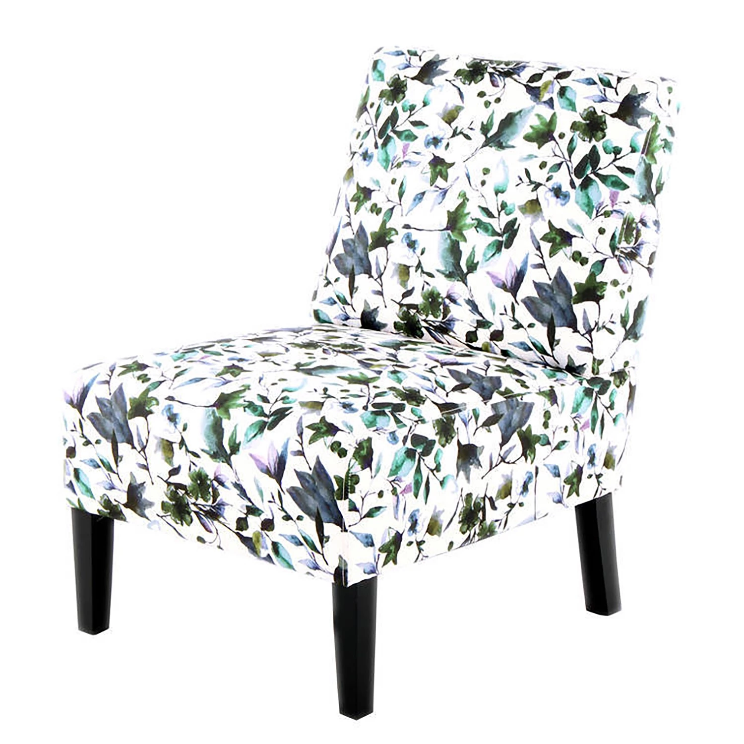 Kayoom Chaises capitonnées Indira IV - Tissu / Hêtre massif - Noir / Vert et blanc 1 Kayoom Chaises capitonnées Indira IV - Tissu / Hêtre massif - Noir / Vert et blanc