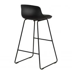 Mørteens Chaises de bar Skelde (lot de 2) - Noir -Meubles de salle à manger Soldes Magasin 1000214337 200609 08093500025 DETAILS P000000001000214337