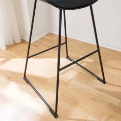 Mørteens Chaises de bar Skelde (lot de 2) - Noir -Meubles de salle à manger Soldes Magasin 1000214337 210223 11365600023 DETAILS P000000001000214337