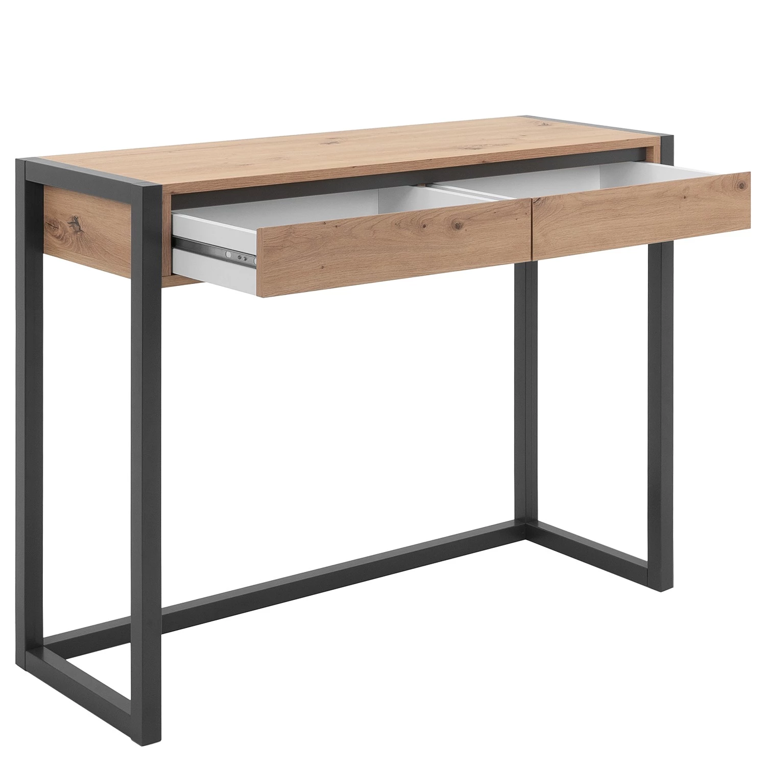 Red Living Console Denville - Imitation chêne artisan / Anthracite 7 Red Living Console Denville - Imitation chêne artisan / Anthracite – Image 7