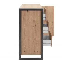 Red Living Buffet Denville II - Imitation chêne artisan / Anthracite 19 Red Living Buffet Denville II - Imitation chêne artisan / Anthracite -Meubles de salle à manger Soldes Magasin 1000214501 200608 14165500100 DETAILS P000000001000214501