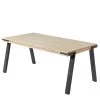 Norrwood Table Dades - Acacia massif / Acier - Acacia / Noir