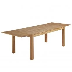 Ars Natura Table Cawood - Chêne massif - Chêne - 180 x 90 cm -Meubles de salle à manger Soldes Magasin 1000214919 220510 030 DETAILS P000000001000214919