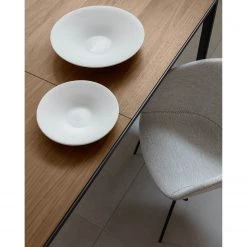 Norrwood Table extensible Narny - Noyer massif - Noyer - 160 x 90 cm -Meubles de salle à manger Soldes Magasin 1000214937 200608 06191800211 DETAILS P000000001000214937