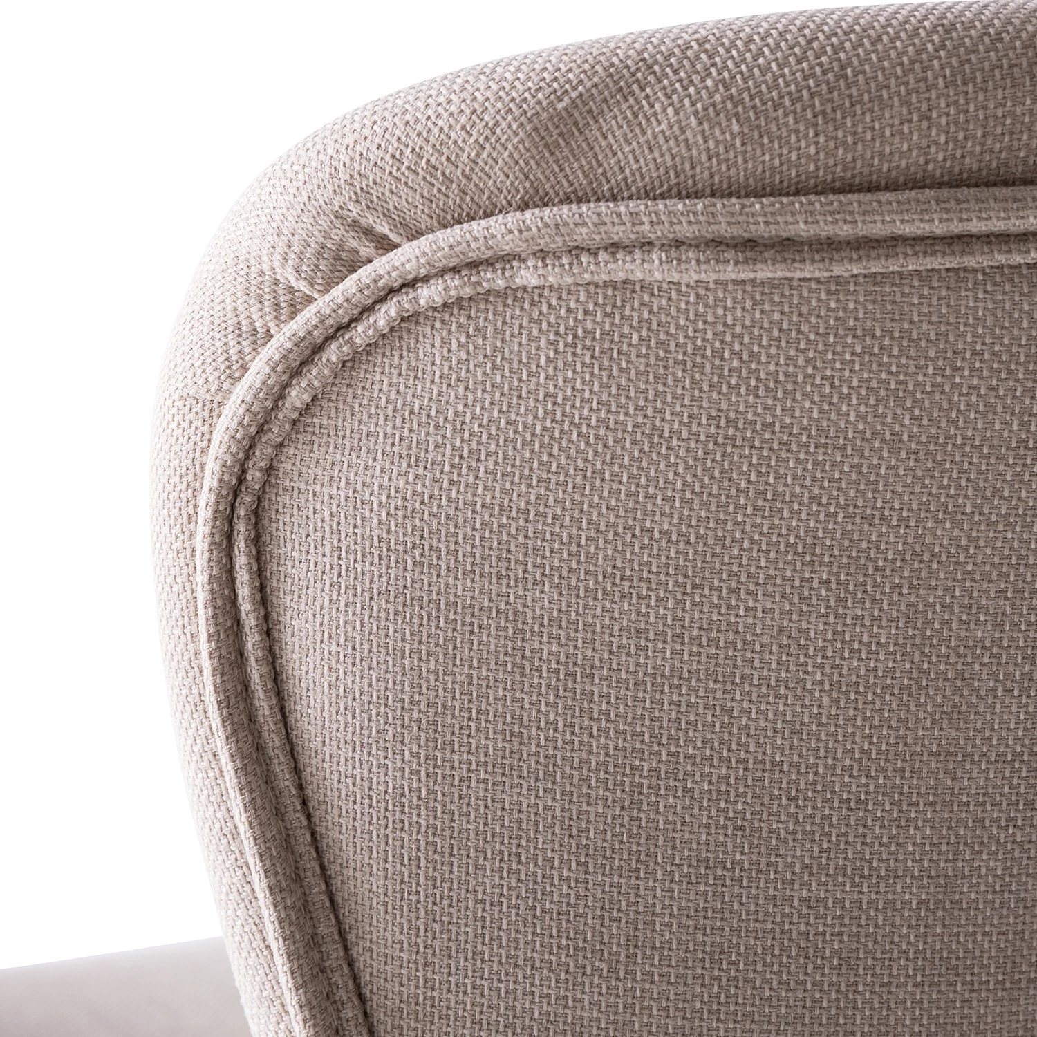 Mørteens Chaises de bar Livaras (lot de 2) - Hévéa massif - Hévéa - Tissu Radis: Crème 9 Mørteens Chaises de bar Livaras (lot de 2) - Hévéa massif - Hévéa - Tissu Radis: Crème – Image 9