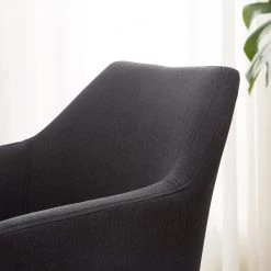 Mørteens Chaises à accoudoirs Nicholas I - Tissu Cors: Anthracite - 1 chaise 26 Mørteens Chaises à accoudoirs Nicholas I - Tissu Cors: Anthracite - 1 chaise -Meubles de salle à manger Soldes Magasin 1000215123 210115 12245700034 DETAILS P000000001000215123