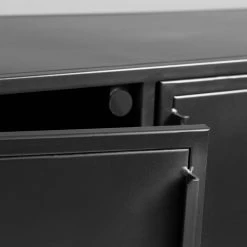 Red Living Buffet Exford - Métal - Noir -Meubles de salle à manger Soldes Magasin 1000215305 200612 09124300061 DETAILS P000000001000215305