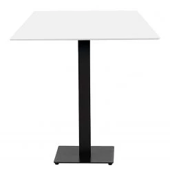 Blanke Design Table haute Tapies II - Acier - Blanc / Noir