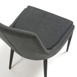 Loftscape Chaises capitonnées Doyline I (lot de 2) - Tissu / Acier - Gris foncé 9 Loftscape Chaises capitonnées Doyline I (lot de 2) - Tissu / Acier - Gris foncé -Meubles de salle à manger Soldes Magasin 1000216163 200623 13433600036 DETAILS P000000001000216163