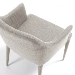 Loftscape Chaises à accoudoirs Dayline I (2 él.) - Tissu / Acier - Gris clair -Meubles de salle à manger Soldes Magasin 1000216182 200623 13455000166 DETAILS P000000001000216182