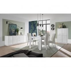 LC Spa Enfilade Ice II - Blanc brillant -Meubles de salle à manger Soldes Magasin 1000216290 200630 09124000033 MOOD DETAILS P000000001000216290 mood