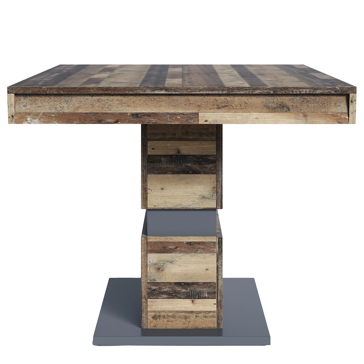 Loftscape Table Marlton - (extensible) - Imitation bois ancien 6 Loftscape Table Marlton - (extensible) - Imitation bois ancien – Image 6