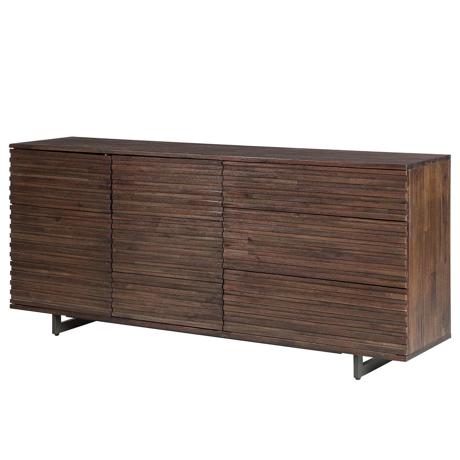 Studio Copenhagen Buffet Kirley I - Acacia massif - Acacia foncé 1 Studio Copenhagen Buffet Kirley I - Acacia massif - Acacia foncé