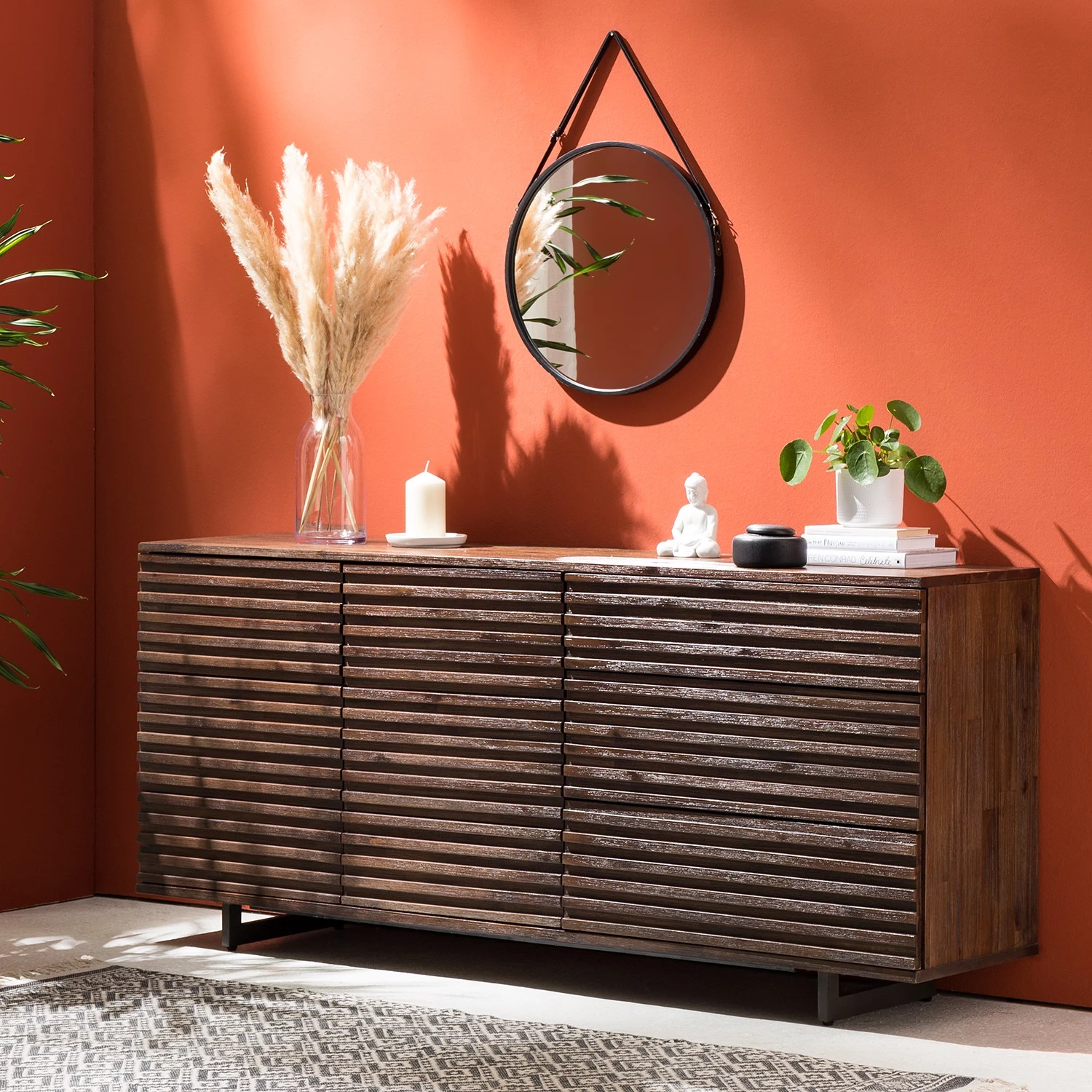 Studio Copenhagen Buffet Kirley I - Acacia massif - Acacia foncé 3 Studio Copenhagen Buffet Kirley I - Acacia massif - Acacia foncé – Image 3