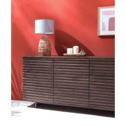 Studio Copenhagen Buffet Kirley II - Acacia massif - Acacia foncé -Meubles de salle à manger Soldes Magasin 1000218073 210420 08101100013 DETAILS P000000001000218073