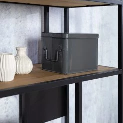 Studio Copenhagen Étagère Flox II - Placage en bois véritable / Métal -Chêne / Noir 26 Studio Copenhagen Étagère Flox II - Placage en bois véritable / Métal -Chêne / Noir -Meubles de salle à manger Soldes Magasin 1000218118 211020 14272500053 DETAILS P000000001000218118