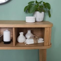 Mørteens Console Hanck - Partiellement en chêne massif -Meubles de salle à manger Soldes Magasin 1000218267 210420 14143300008 DETAILS P000000001000218267